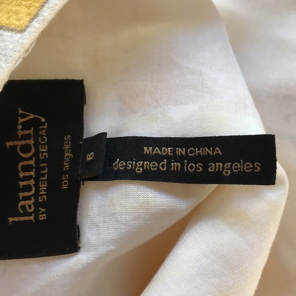 Laundry By Shelli Segel geometrical sheath dress sz 6 zip front - Picture 7 of 7